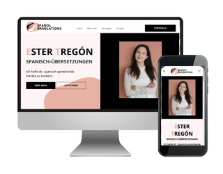 Website-Relaunch Beispiele Ester Tregon