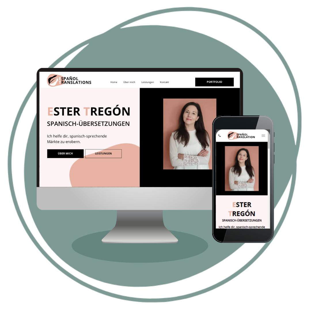 Website-Relaunch Beispiele Ester Tregon